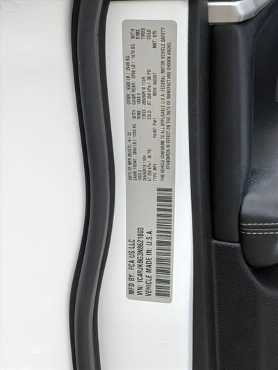 2022 Jeep Grand Cherokee L Limited 4x4
