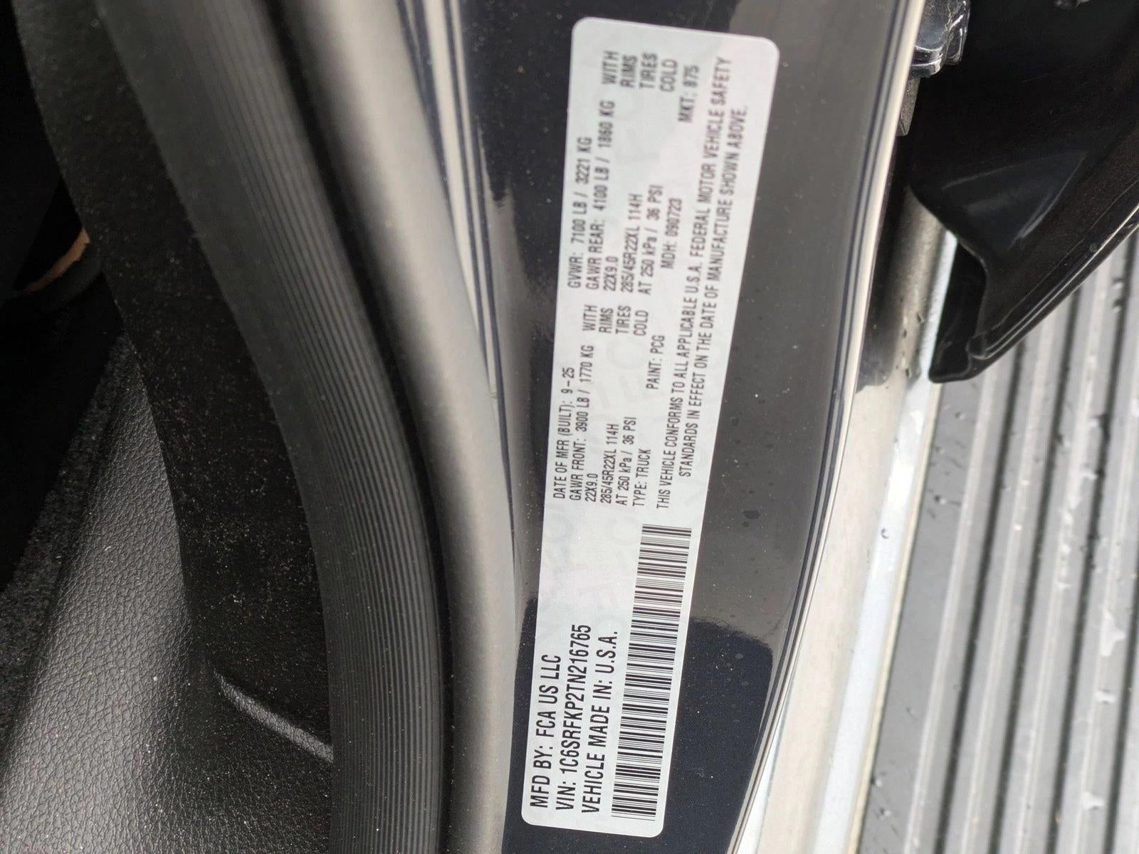 2026 RAM 1500 Tungsten