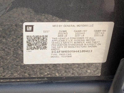 2017 Chevrolet Bolt EV LT