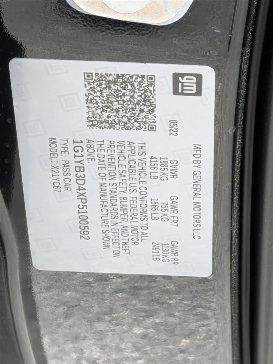 2023 Chevrolet Corvette Stingray 2LT