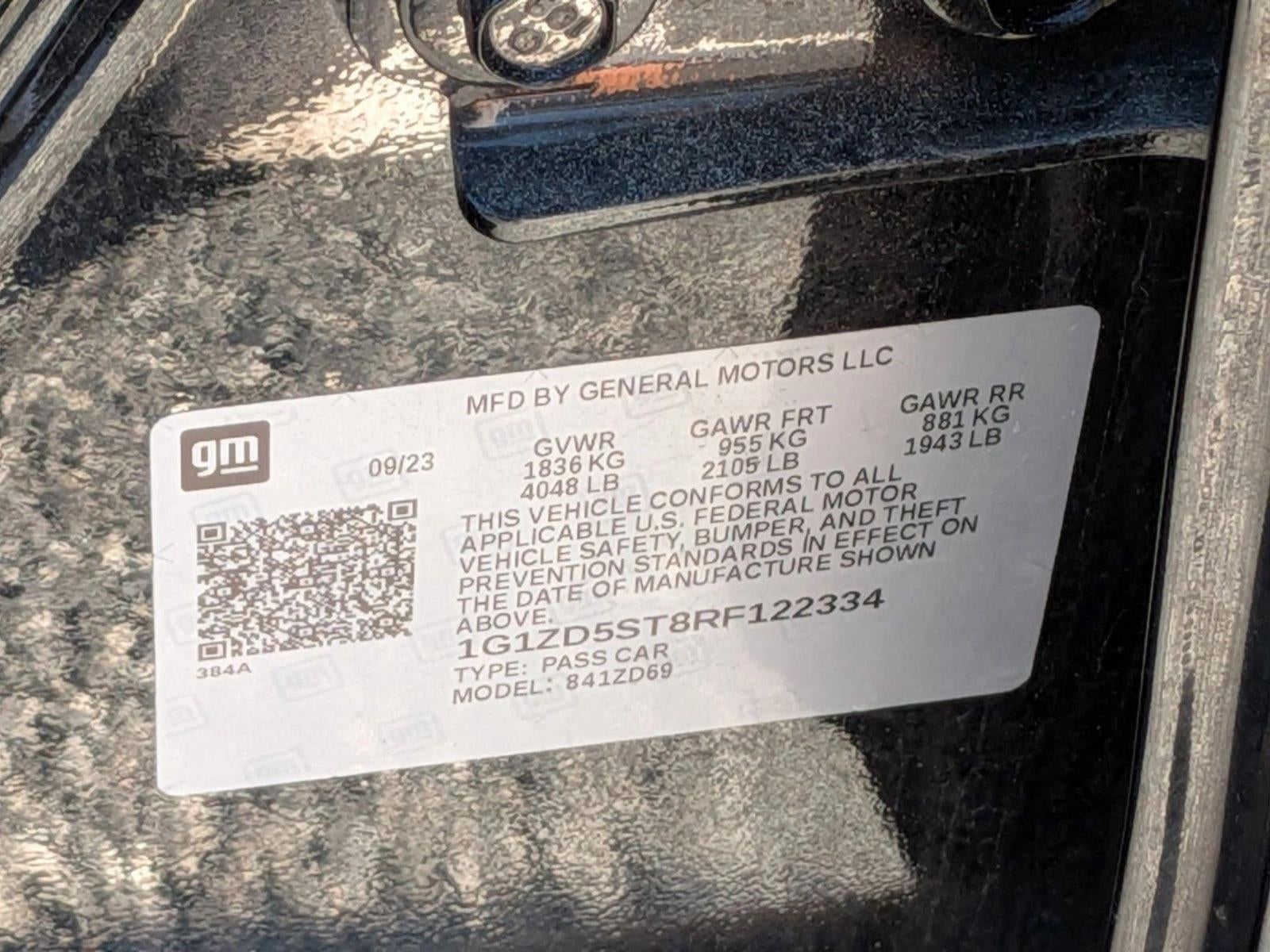 2024 Chevrolet Malibu 1LT