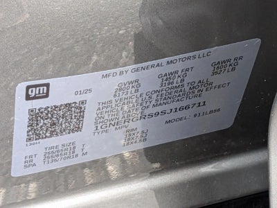 2025 Chevrolet Traverse LT