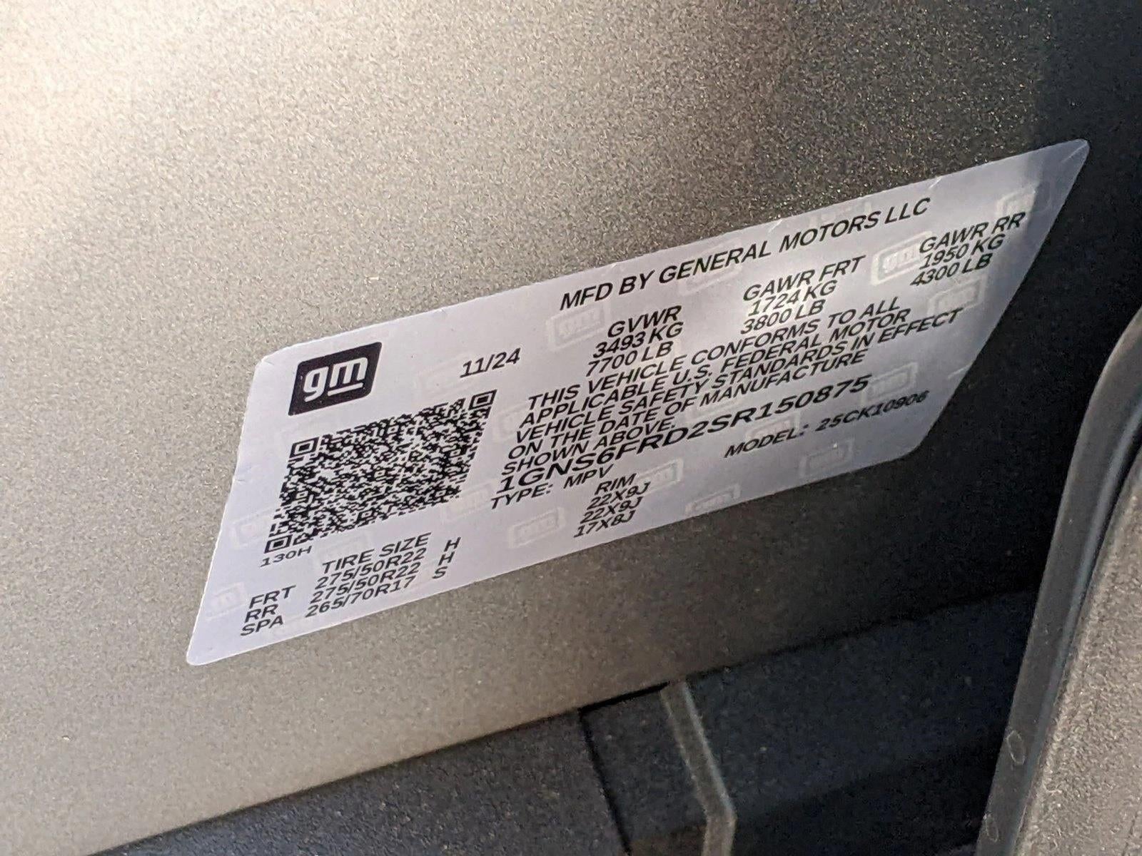 2025 Chevrolet Suburban Premier