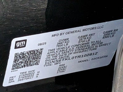 2026 Chevrolet Tahoe High Country