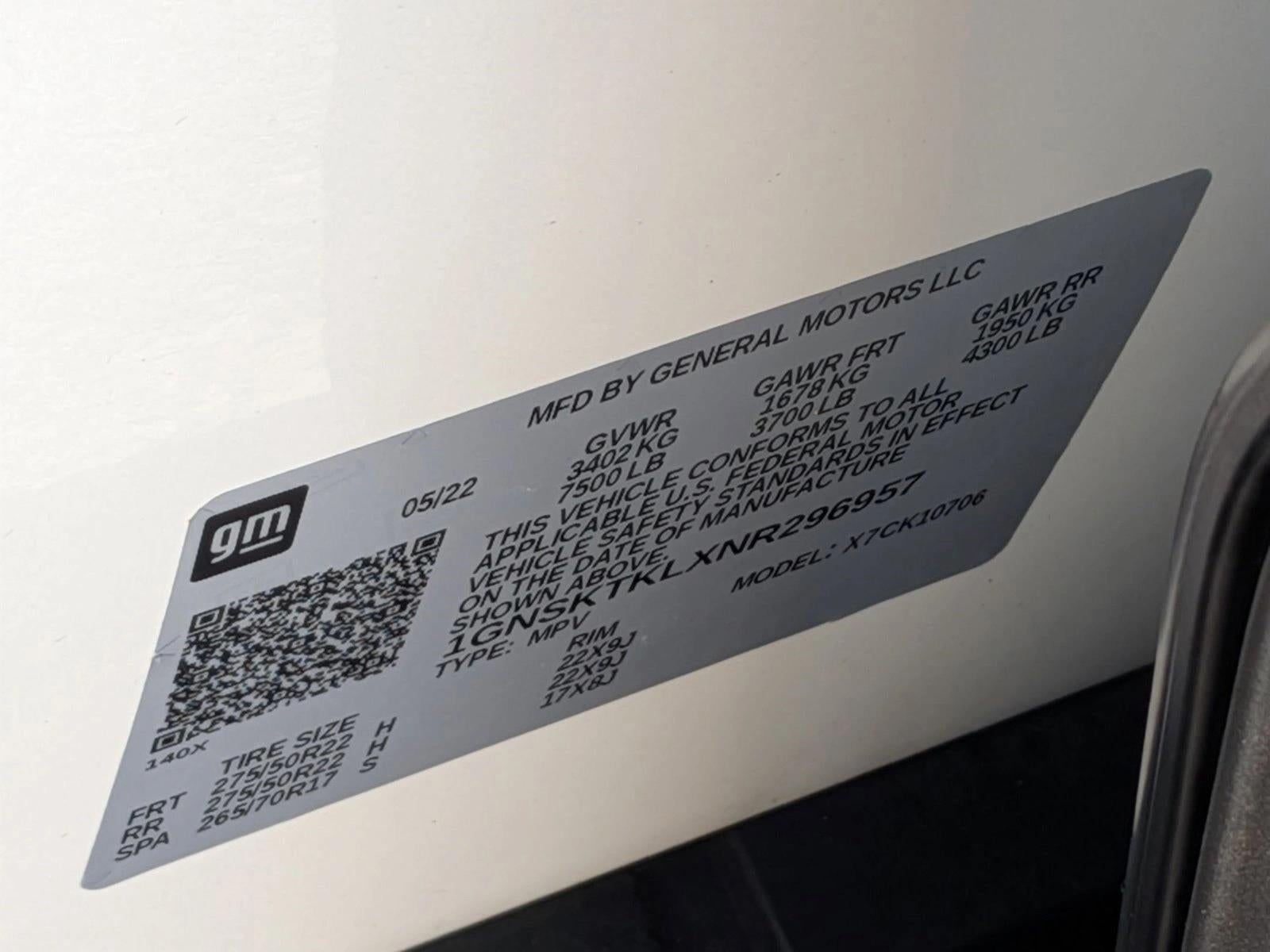 2022 Chevrolet Tahoe High Country