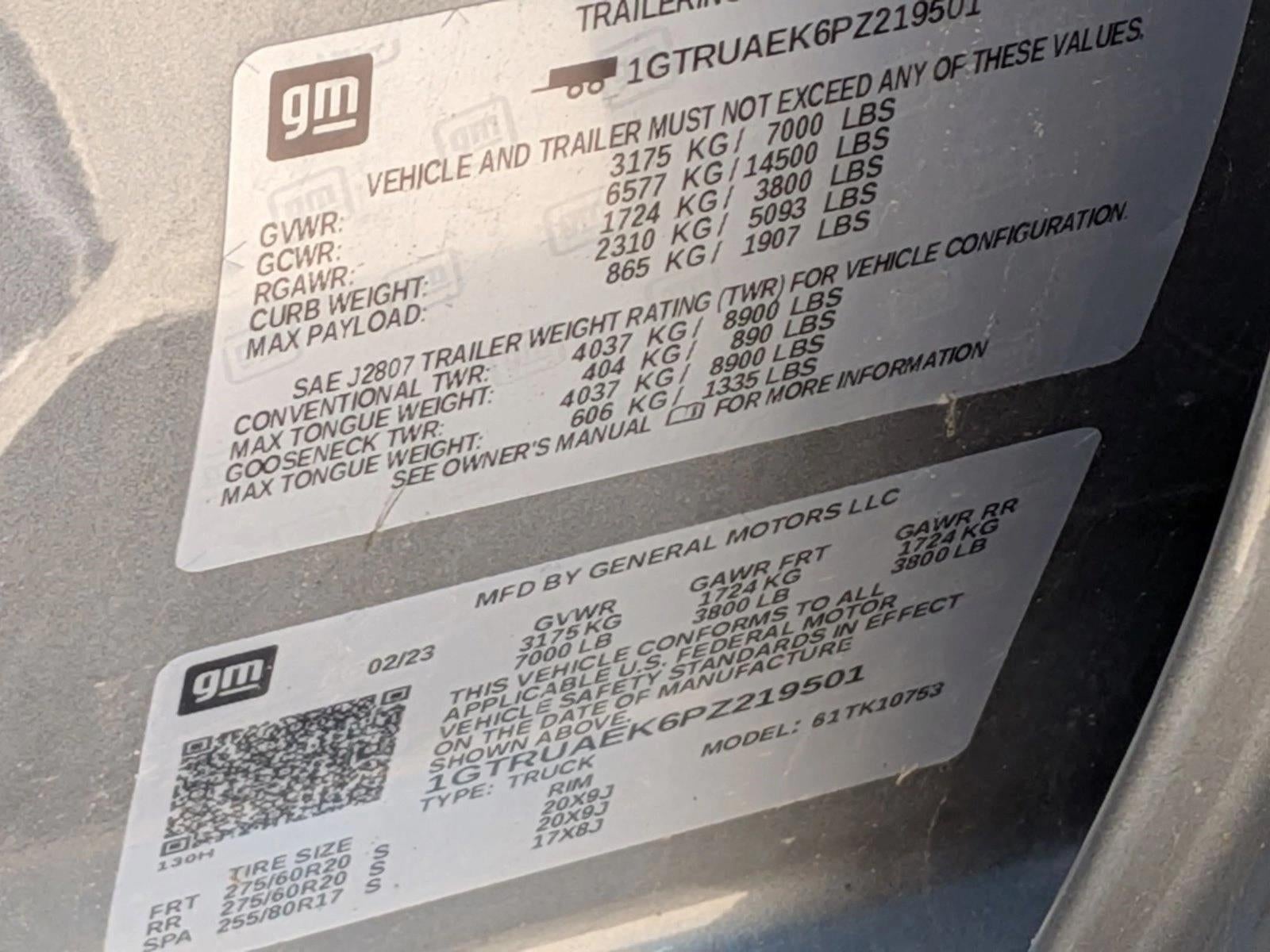 2023 GMC Sierra 1500 Pro