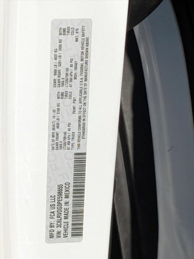 2023 RAM ProMaster 2500 Base