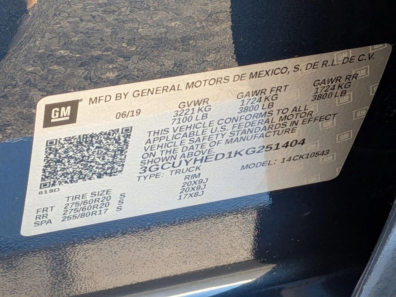 2019 Chevrolet Silverado 1500 High Country