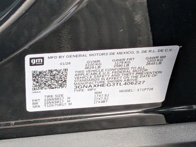 2026 Chevrolet Equinox LT