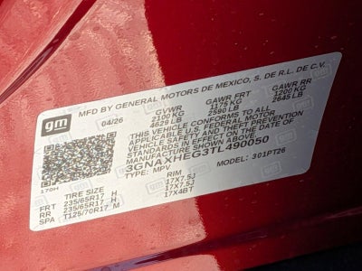 2026 Chevrolet Equinox LT