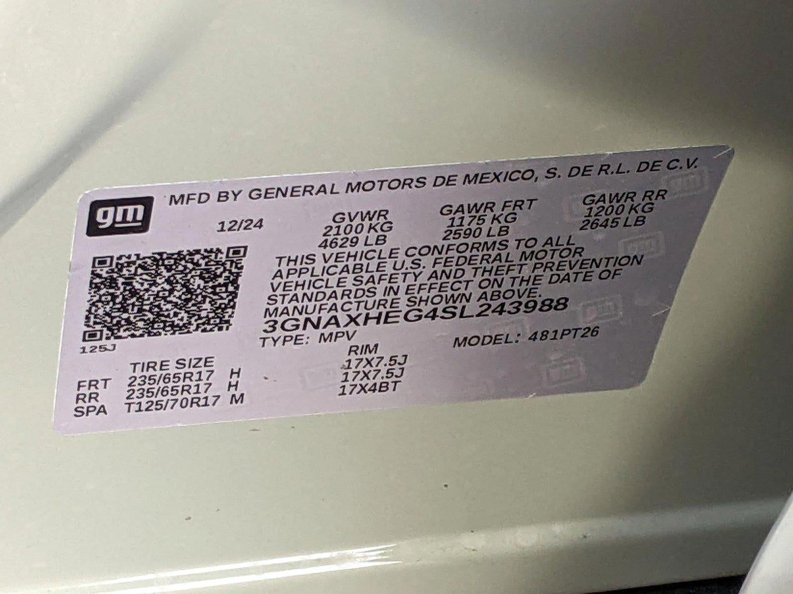 2025 Chevrolet Equinox LT