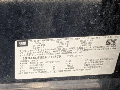 2018 Chevrolet Equinox LT