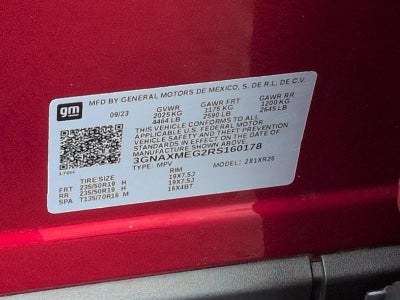 2024 Chevrolet Equinox RS