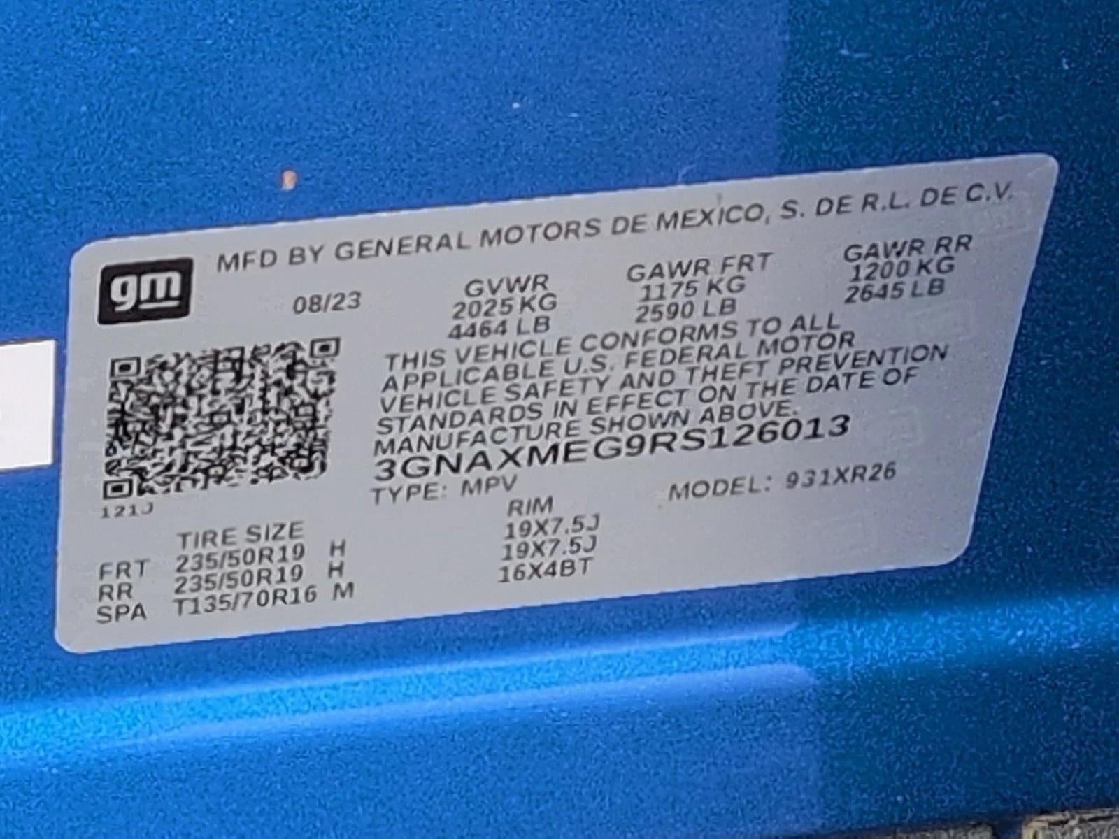 2024 Chevrolet Equinox RS