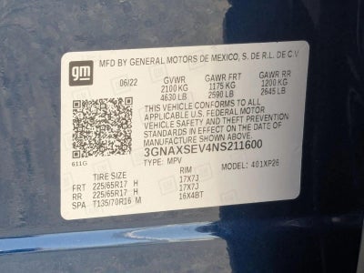 2022 Chevrolet Equinox LS