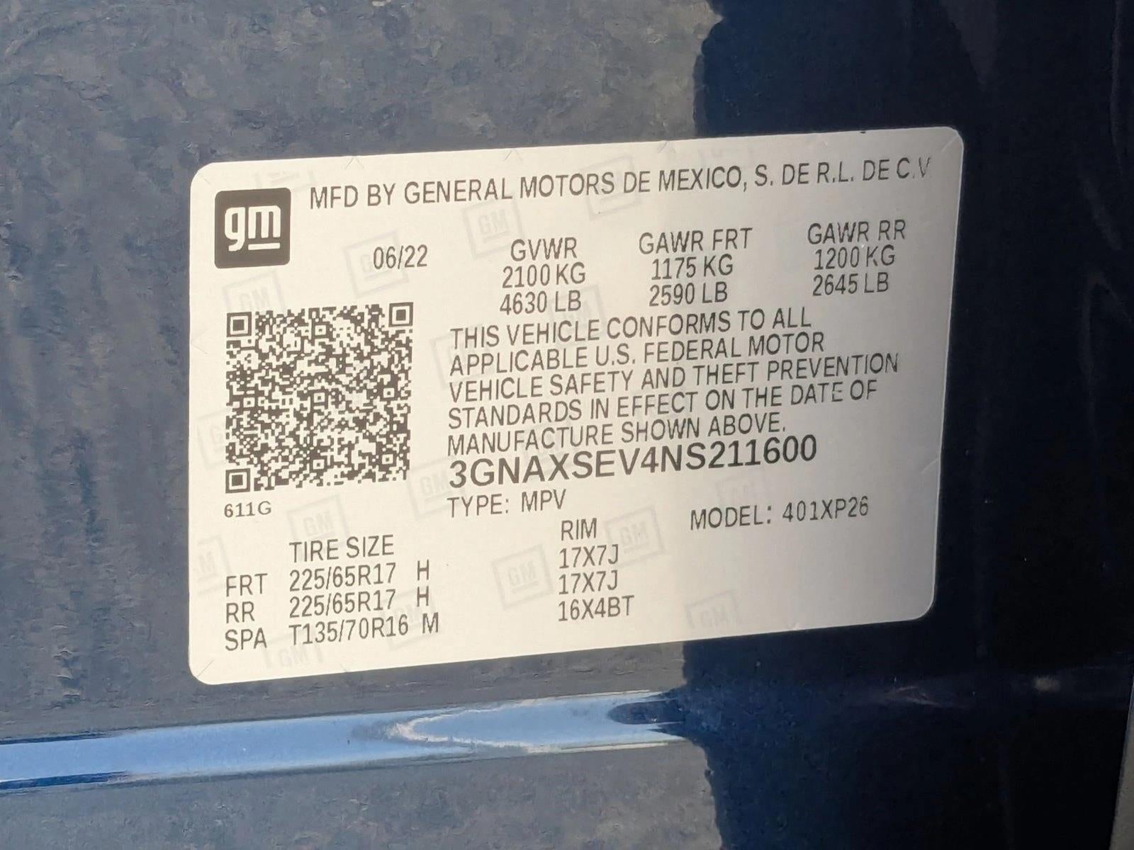 2022 Chevrolet Equinox LS