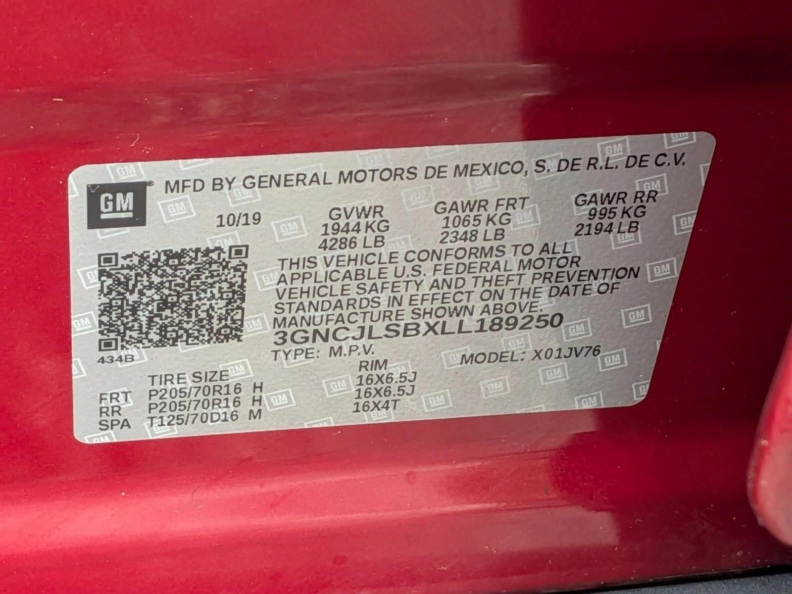 2020 Chevrolet Trax LT