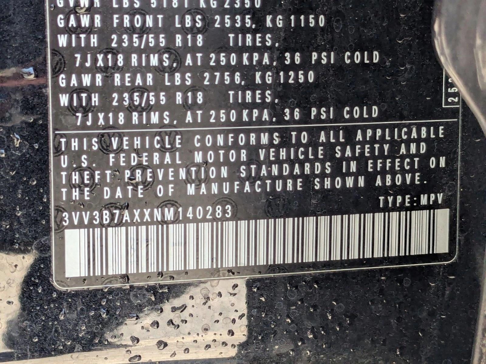 2022 Volkswagen Tiguan SE