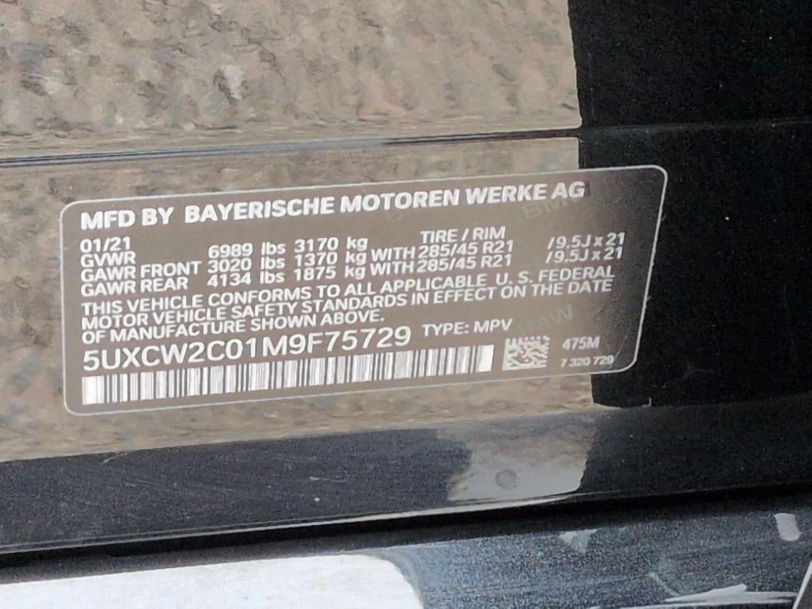 2021 BMW X7 xDrive40i