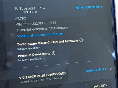 2015 Tesla Model S 70D