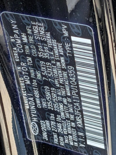 2023 Hyundai Tucson Hybrid SEL Convenience