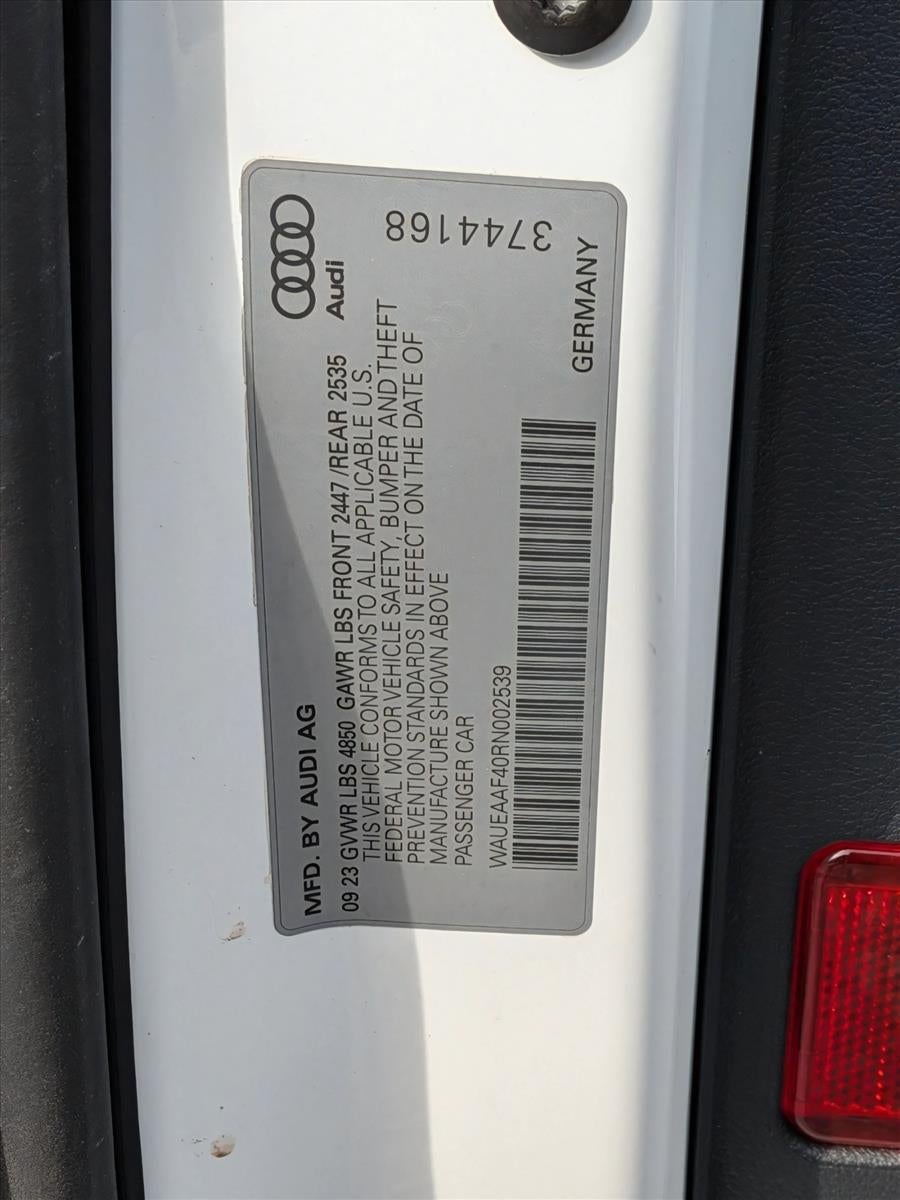 2024 Audi A4 Sedan S line Premium Plus