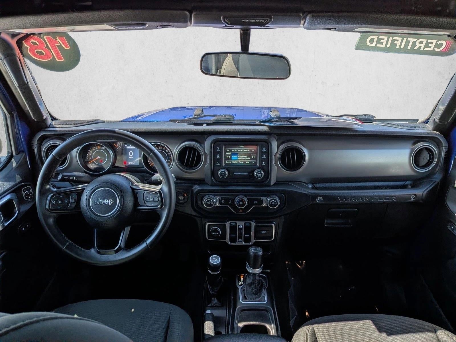 2018 Jeep Wrangler Unlimited Sport S