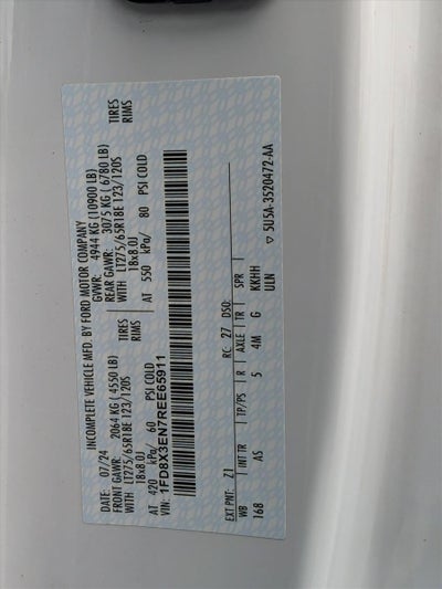 2024 Ford Super Duty F-350 SRW XL