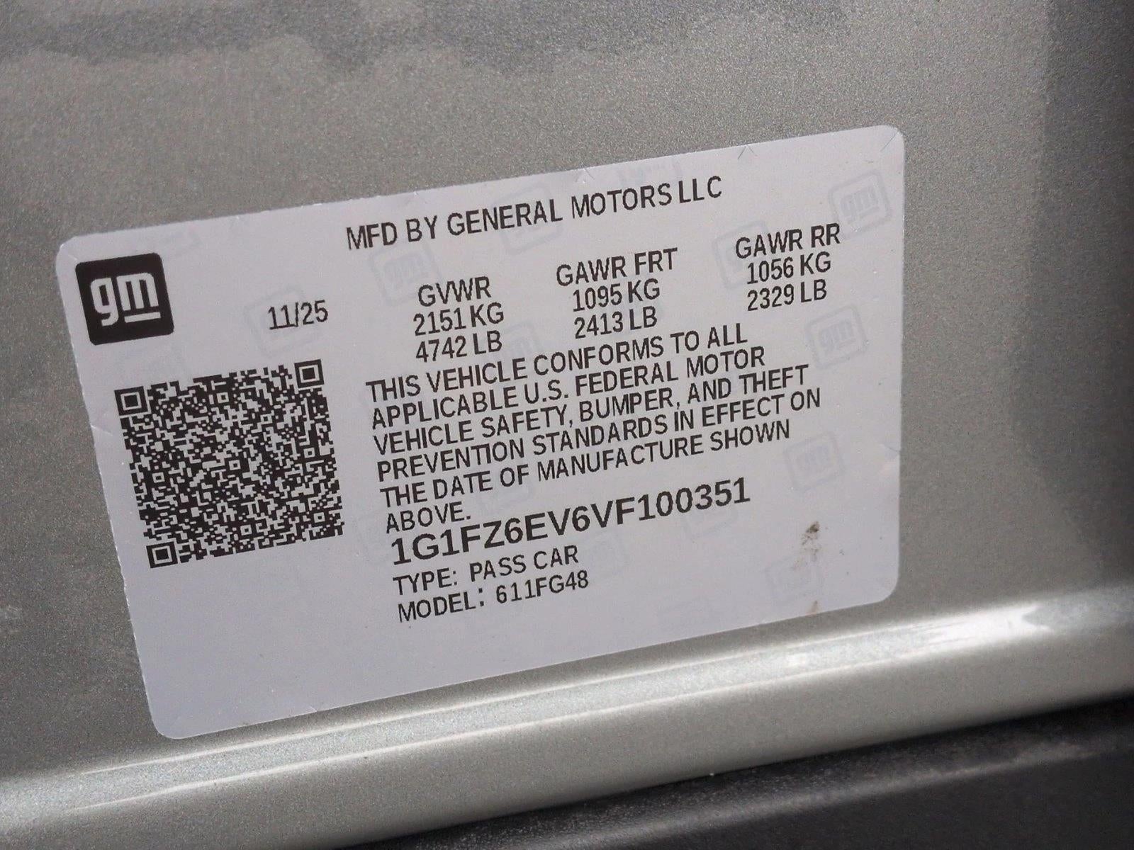 2027 Chevrolet Bolt RS