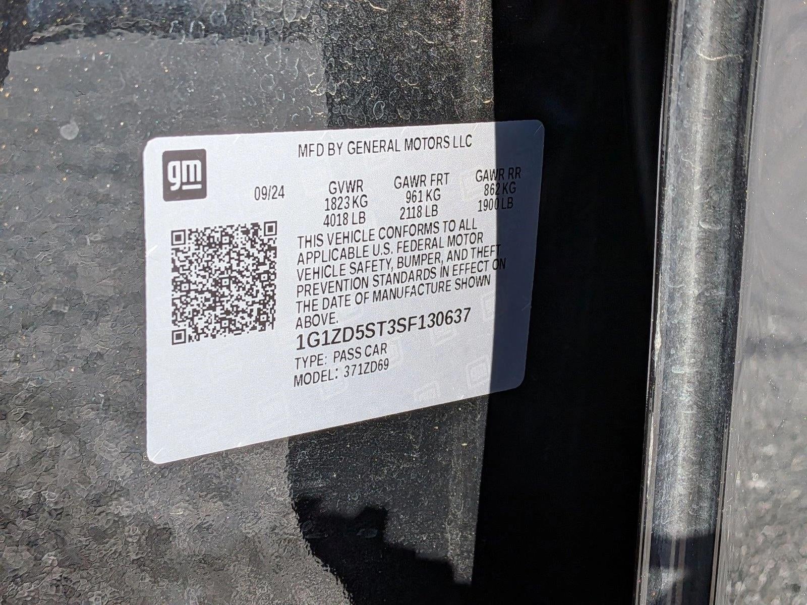 2025 Chevrolet Malibu 1LT