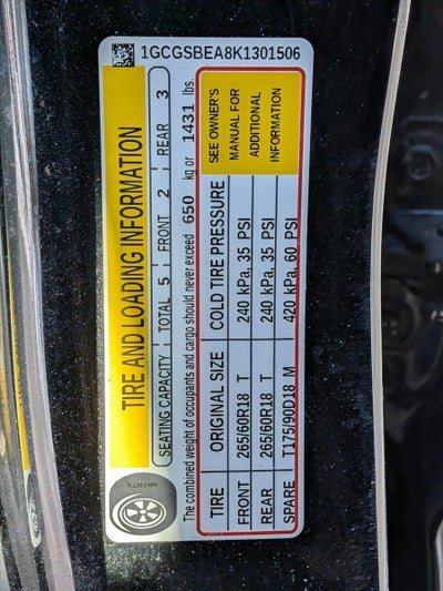 2019 Chevrolet Colorado 2WD Work Truck