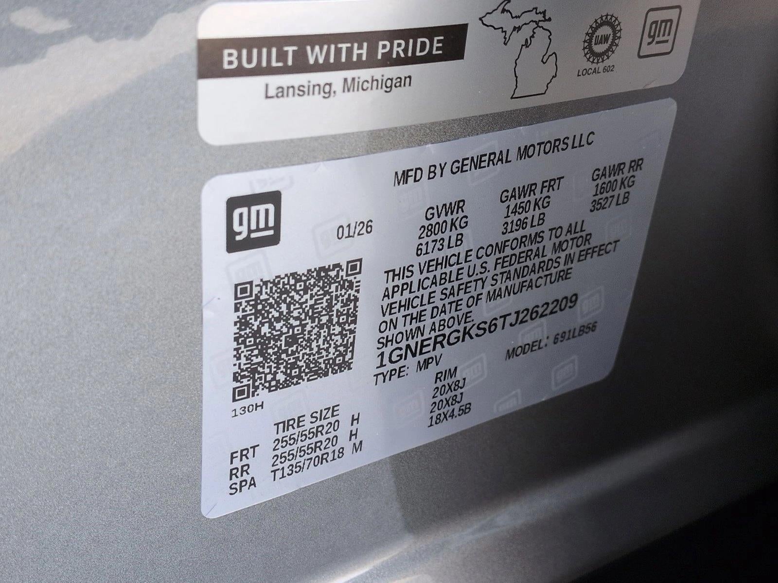 2026 Chevrolet Traverse LT