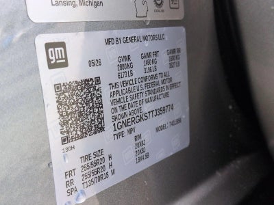 2026 Chevrolet Traverse LT