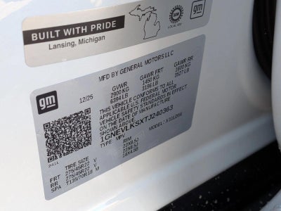 2026 Chevrolet Traverse RS