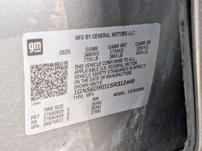 2025 Chevrolet Suburban Z71