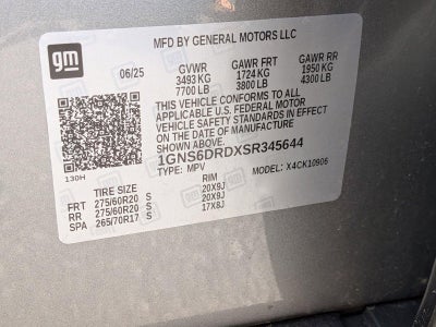 2025 Chevrolet Suburban Z71