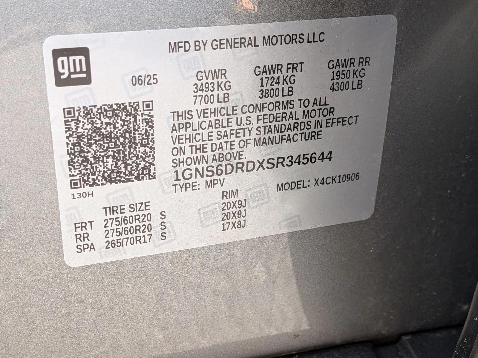 2025 Chevrolet Suburban Z71