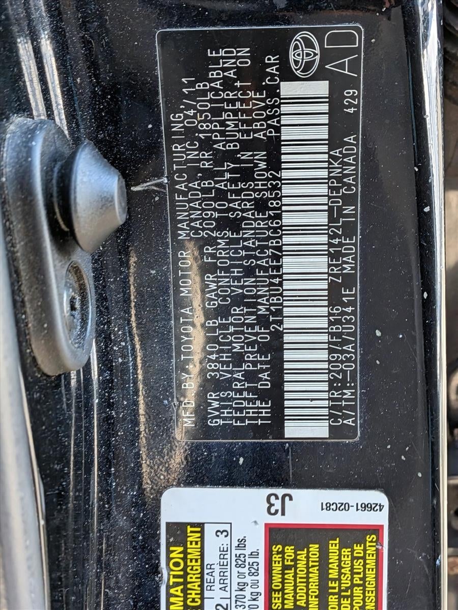 2011 Toyota Corolla L