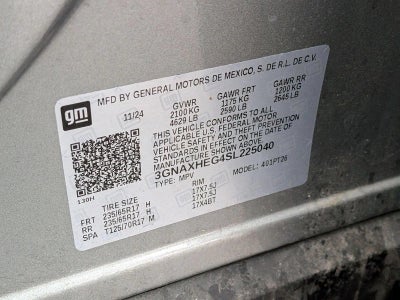 2025 Chevrolet Equinox LT