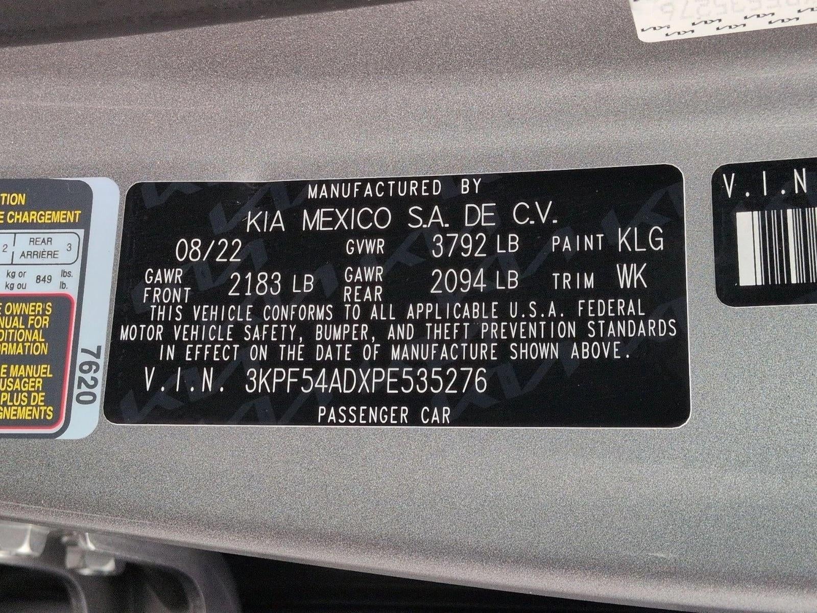 2023 Kia Forte GT-Line