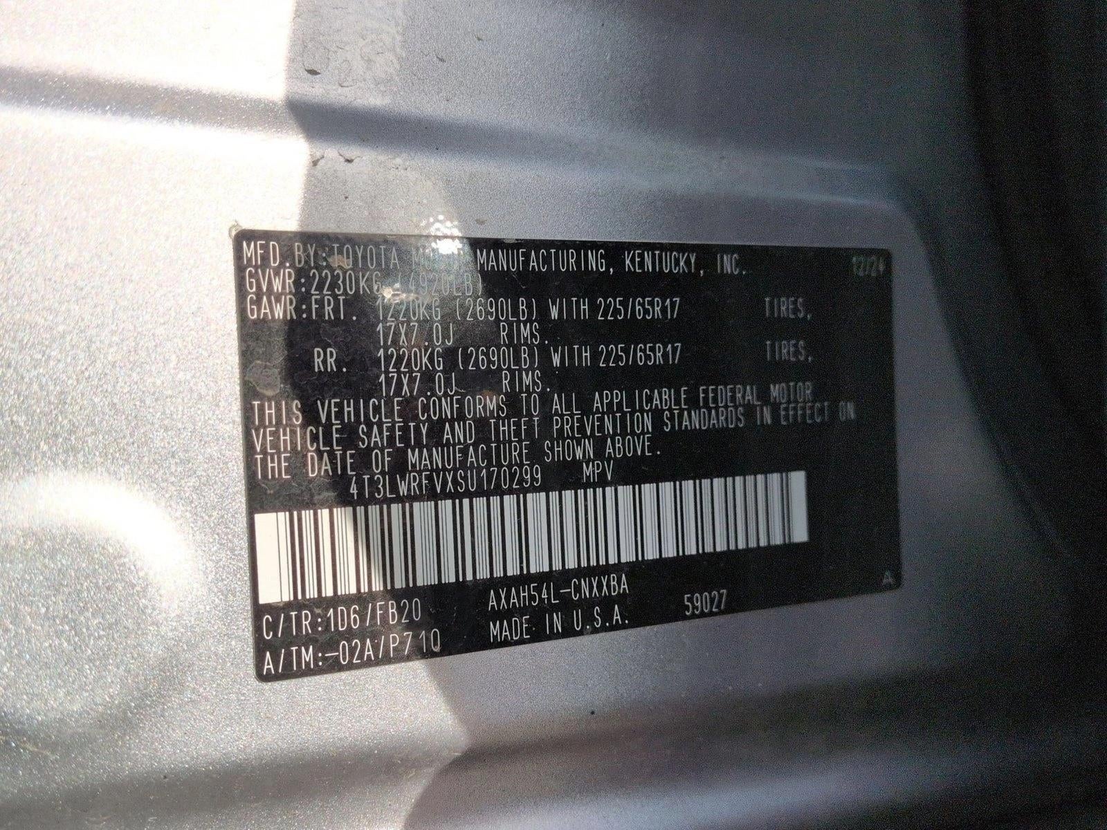 2025 Toyota RAV4 Hybrid LE