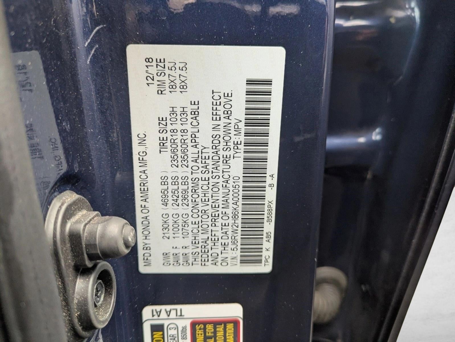 2019 Honda CR-V EX-L