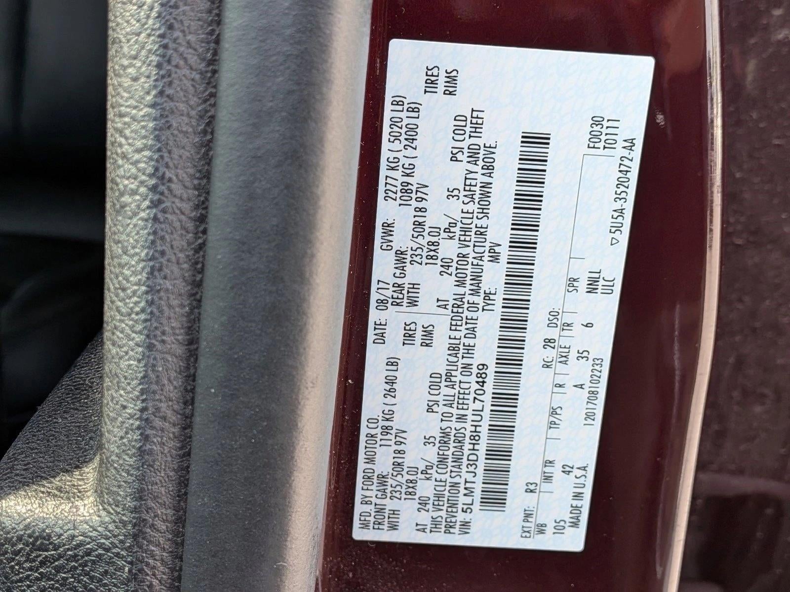 2017 Lincoln MKC Reserve