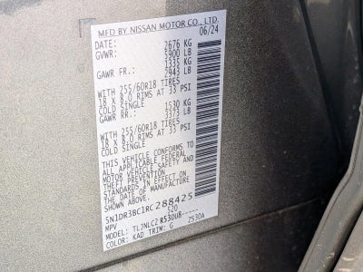 2024 Nissan Pathfinder SV 4WD