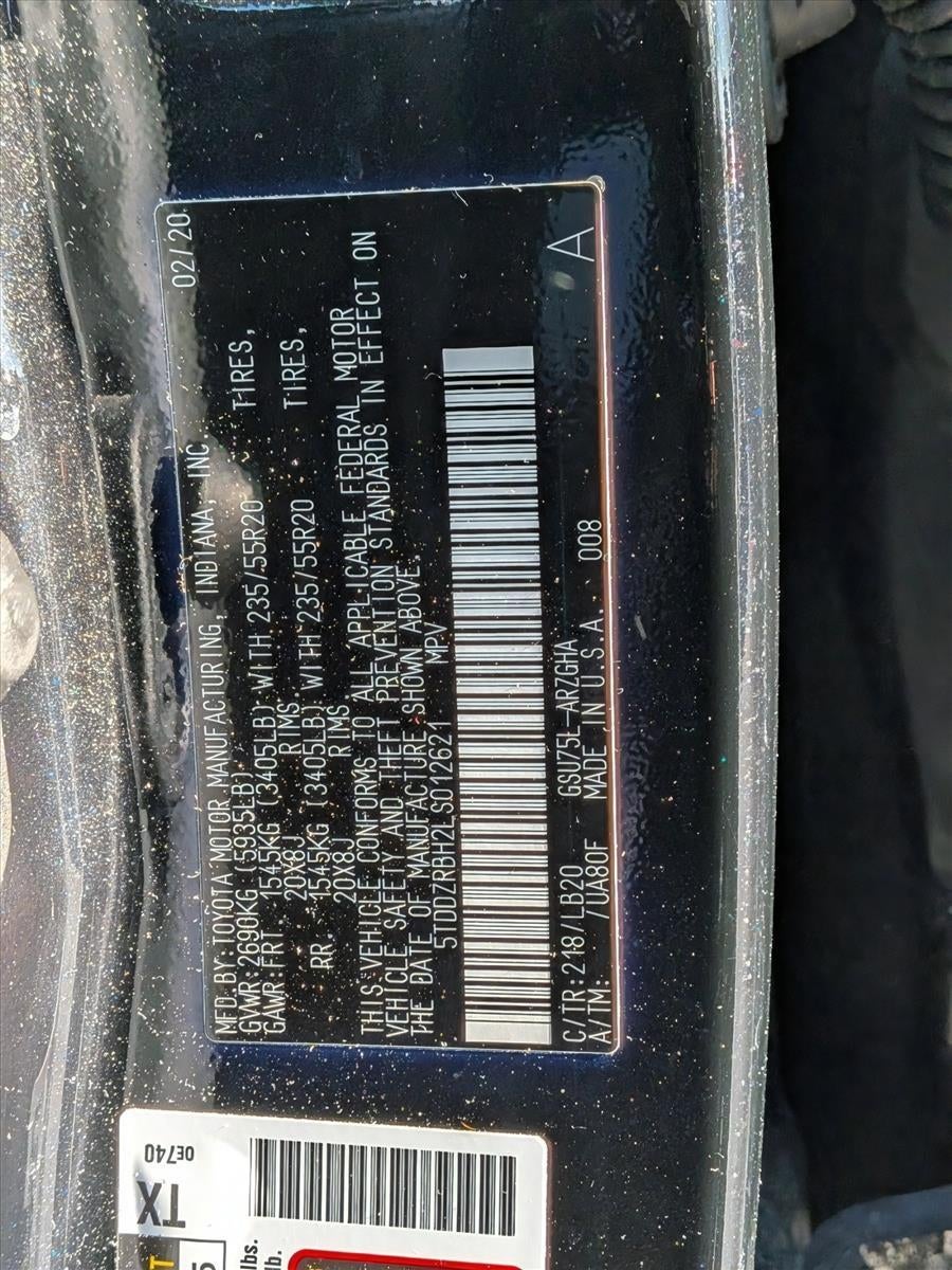 2020 Toyota Highlander Limited