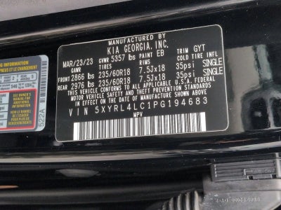 2023 Kia Sorento S