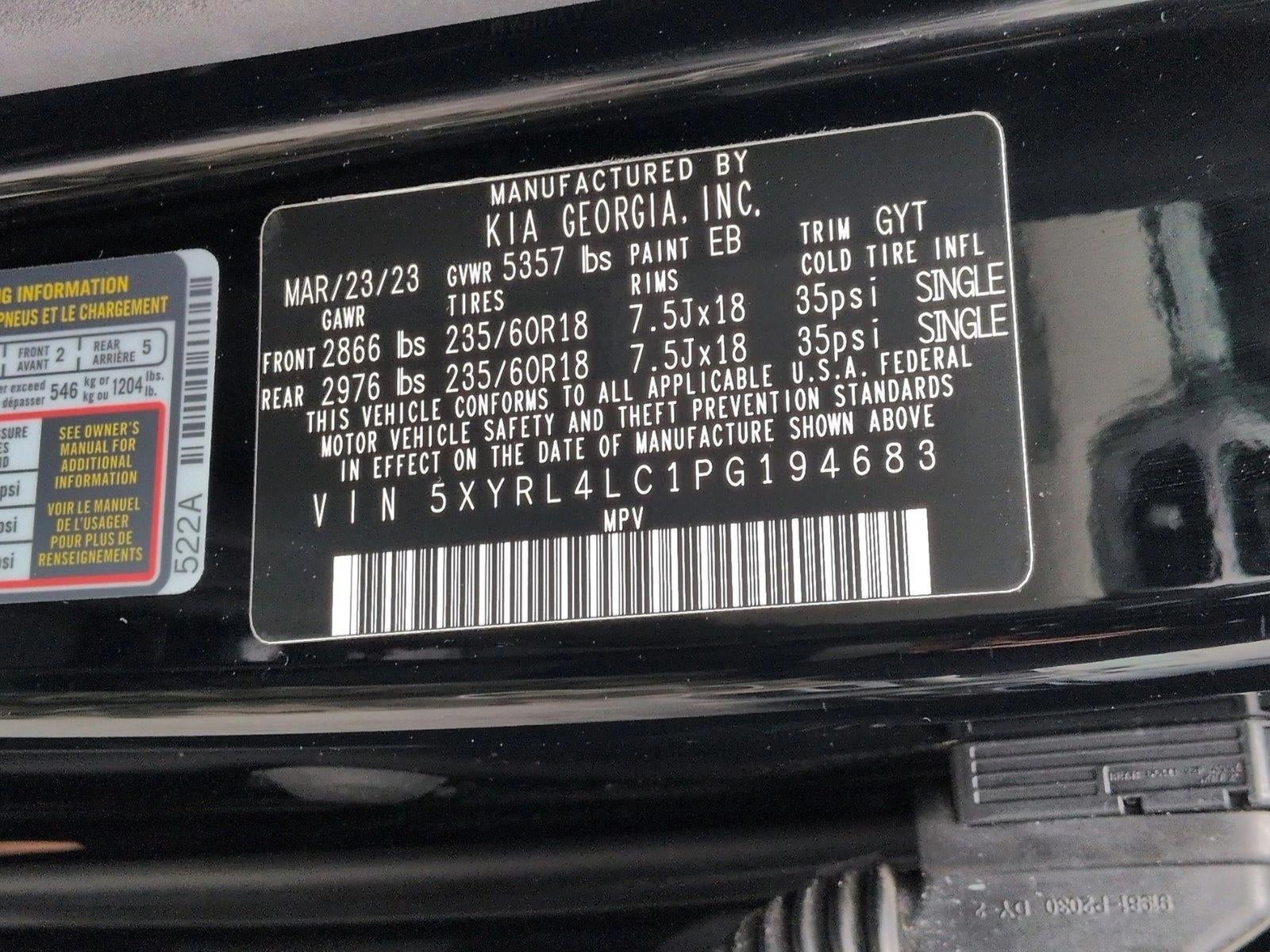 2023 Kia Sorento S