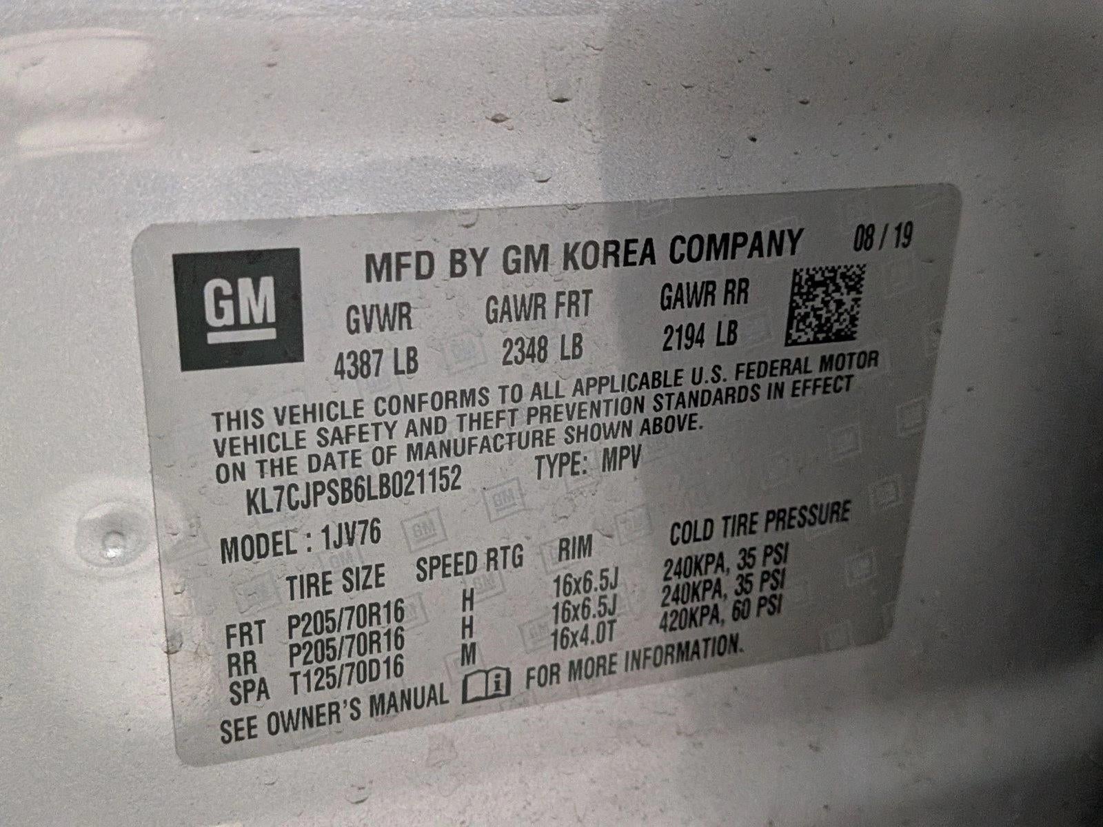 2020 Chevrolet Trax LT