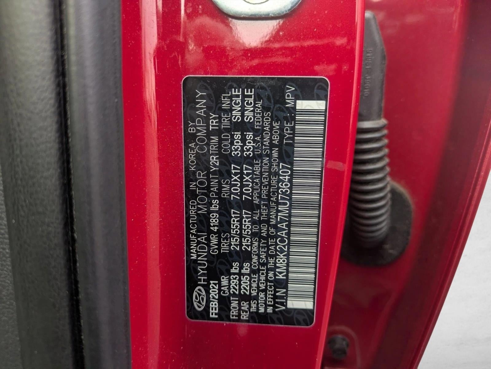 2021 Hyundai Kona SEL