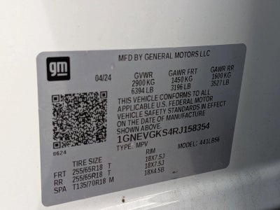2024 Chevrolet Traverse LT